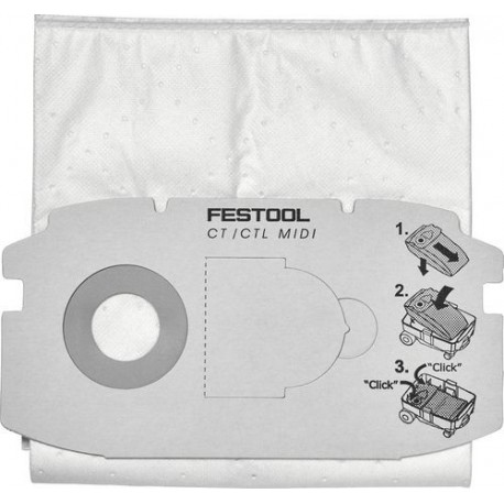 Sac 498411 SELFCLEAN pour aspirateur Festool CTL MIDI