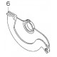 Carter de protection scie circulaire Makita 5103R - 318062-7, 312E54-8