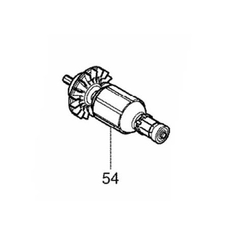 Induit 619182-3 pour perforateur Makita BHR162, DHR162, DHR164