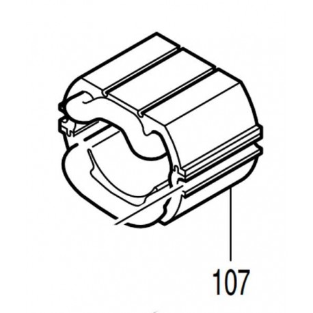 Inducteur 525743-8 pour scie plongeante Makita CA5000, SP6000
