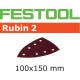 Abrasif Festool 499141 - Rubin 2 - 100 x 150 - P40