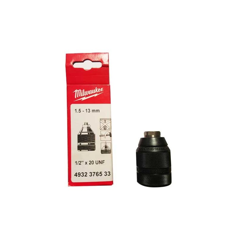 Mandrin Métal Auto-Serrant DeWalt N485661 - Ø13mm, Filetage 1/2-20 - Neuf
