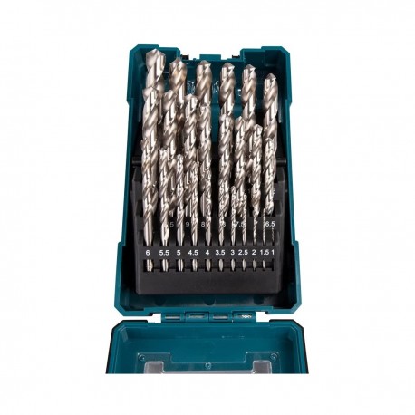 Coffret 25 forets à métal HSS-G Makita D-67555