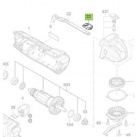 Bouton poussoir Bosch 1 600 A00 7UL