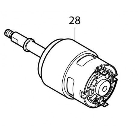 vibreur Makita BVR450, DVR450, DVR850 - 629947-5