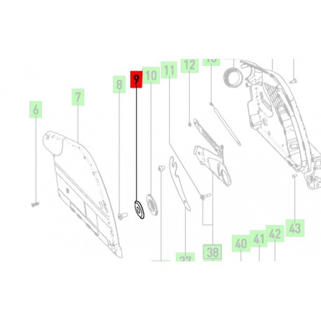 Contre-bride TS 75 EBQ - FESTOOL - 492216