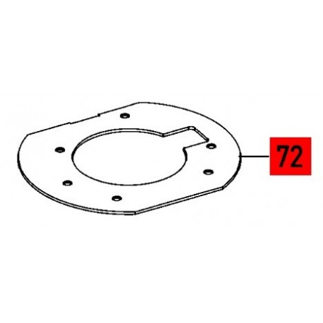 Plaque de base défonceuse Festool OF 650, OF 900, OF 1000, OF 1010 - 436477
