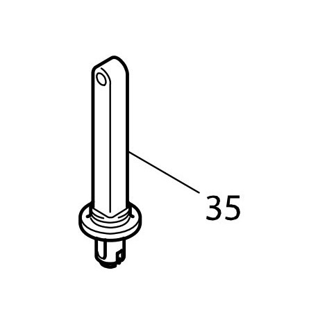 Tringle Makita 4340CT, 4351FCT, BJV180, DJV180 - 165326-8