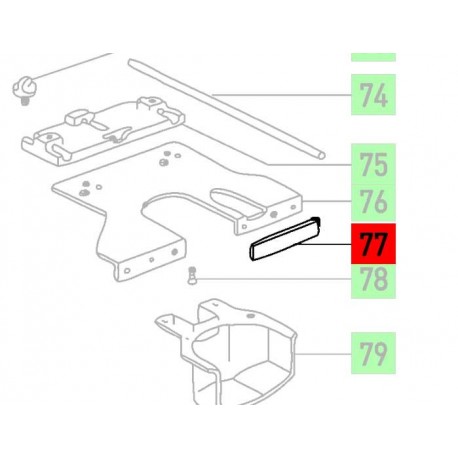 Appui défonceuse Festool OF 1000, OF 1010, OF 650, OF 900 - 437478