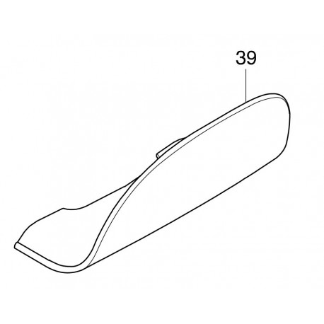 Protecteur Makita BUH550, BUH650, DUH551, DUH6511 - 452147-0