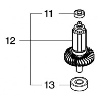 Induit Makita DUN500W, DUN600L