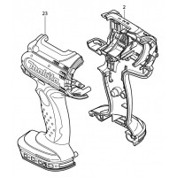 Jeu de carcasse Makita BDF441, BHP441, BDF451, BHP451