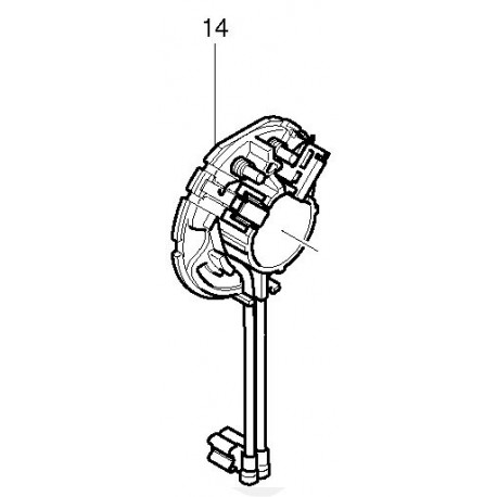 Porte charbons 638494-5 visseuse Makita BDF442 BDF452 BHP442 BHP452