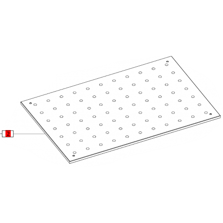 Plaque trouée MFT/3-LP - FESTOOL - 495543