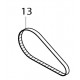 Courroie pistolet à silicone Makita CG100D, DCG140, DCG180 - 225097-0